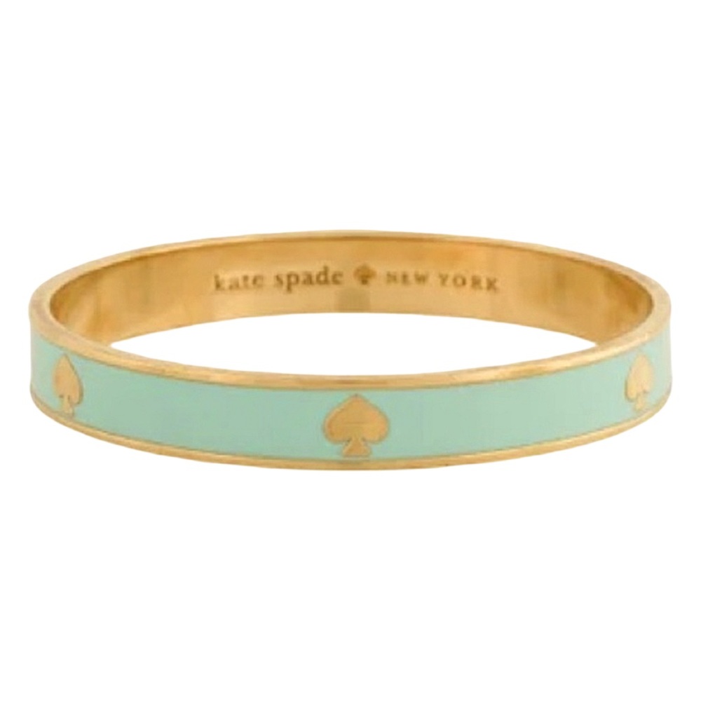 KATE SPADE • Ace of Spades Logo Bangle Bracelet